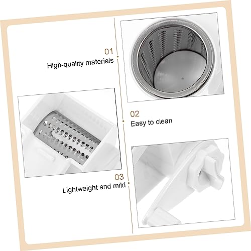 Rallador manual giratorio para queso Ipetboom miniatura 5