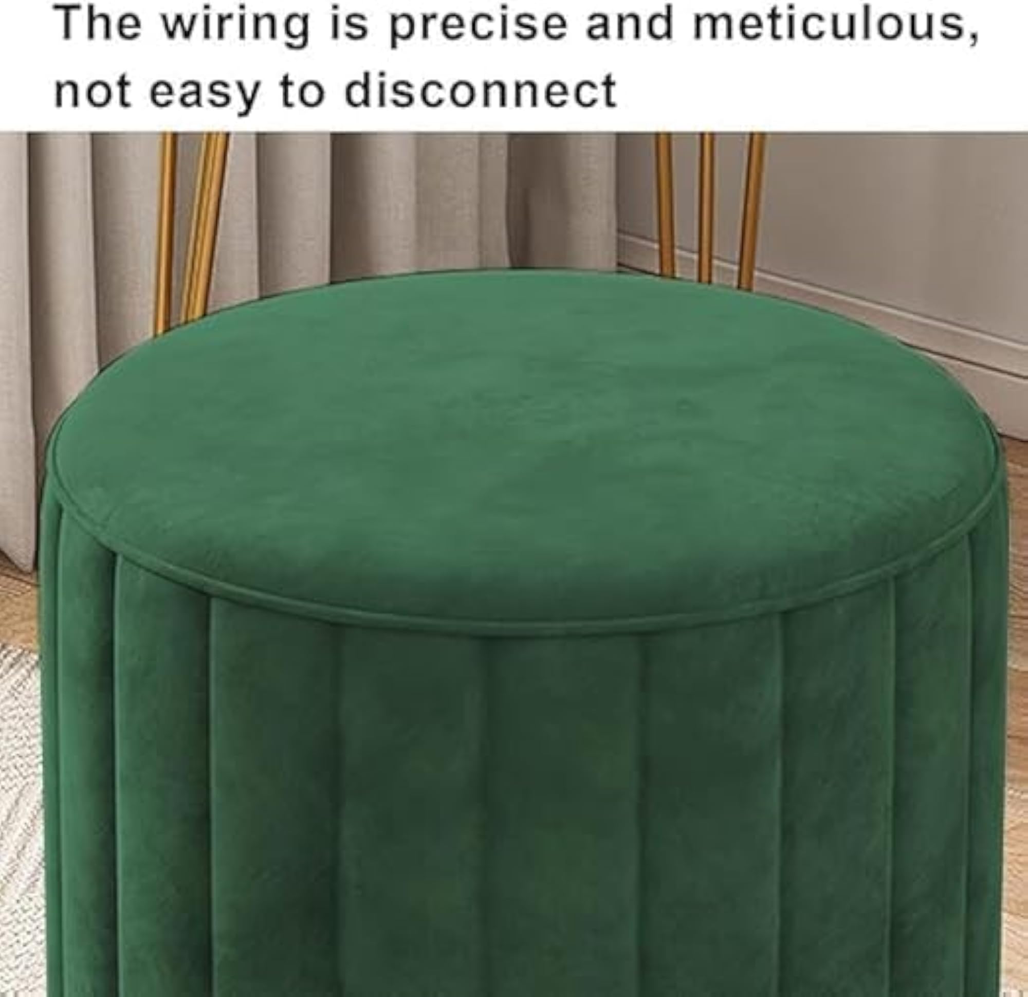 Cushion Drum Ottoman Pouf, Siali Design