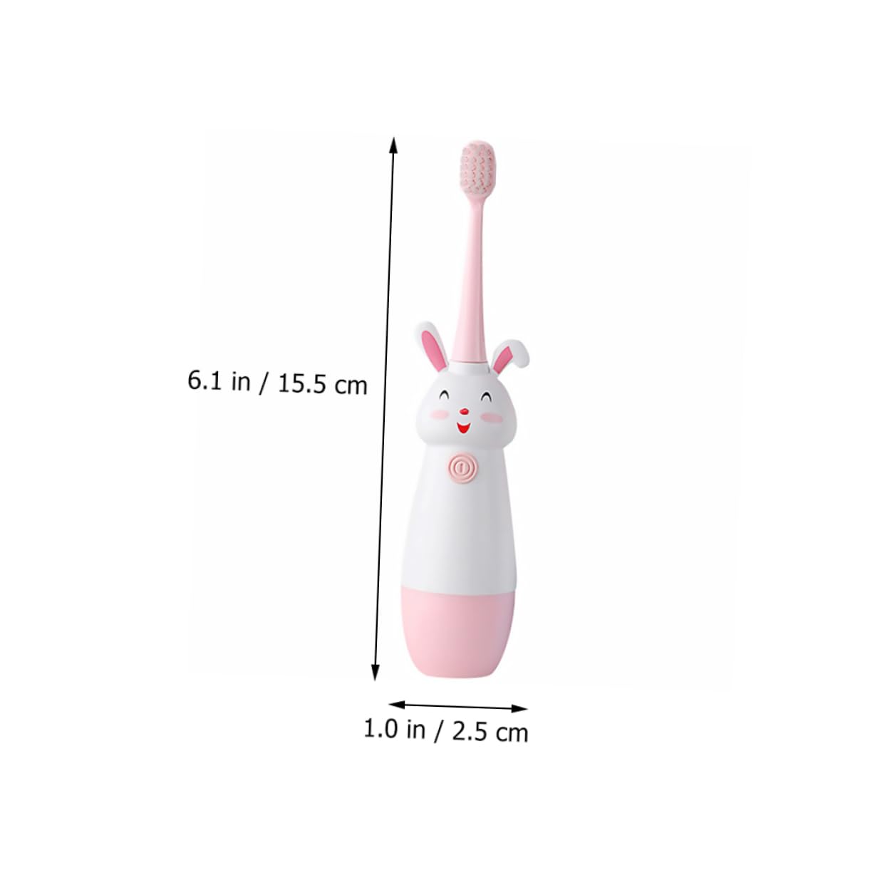 FOMIYES 3 Set Spazzolino Elettrico Abs Detergente Dentale Rosa Elettronico Bambino