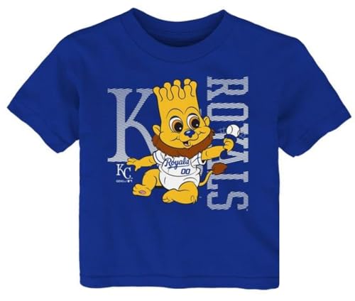 Gen 2 Kansas City Infant Size 12 Months Short Sleeve Shirt Baby Mascot Logo - Team Colors (US, Age, 12 Months, Blue, Kansas City)