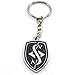 Rotary13B1 Silvia Logo - Keychain - Black