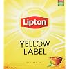Lipton Schwarzer Tee Yellow Label ohne Hülle (aus sonnengereiften, handgepflückten Teeblättern), 1er Pack (1 x 100 Teebeutel)