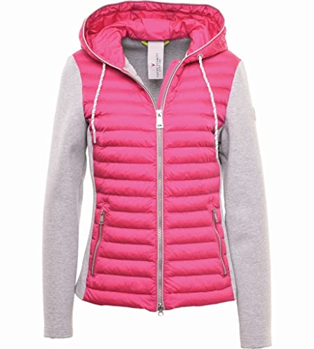 Fuchs & Schmitt Damen Jacke mit Steppeinsatz und Kapuze ROSA/PINK - 42