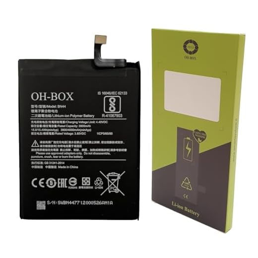 OH-BOX® Akku kompatibel mit Xiaomi BN44 Redmi 5 Plus/Redmi Note 5 Dual SIM (MEG7 - MEI7)