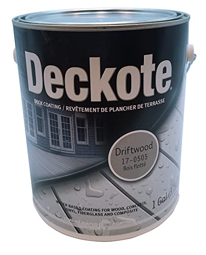 Deckote Driftwood 1 Gallon Deck Coating – UV Protection and
