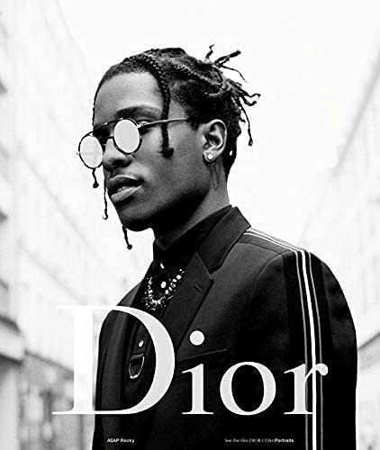 Platinums Mart Asap Rocky DIOR Testing Kenya West 12x12 inch Rolled Poster