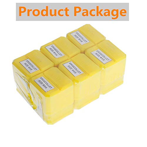 Findmall 6Pcs Er32 Precision Spring Collet Set 1/8-3/4 For Cnc Milling Lathe Tool And Work-Holding Engraving Machine #TOP5
