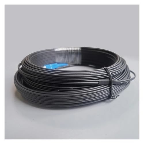 Câble fibre optique monomode SC/UPC extérieur 70m avec adaptateur FTTH