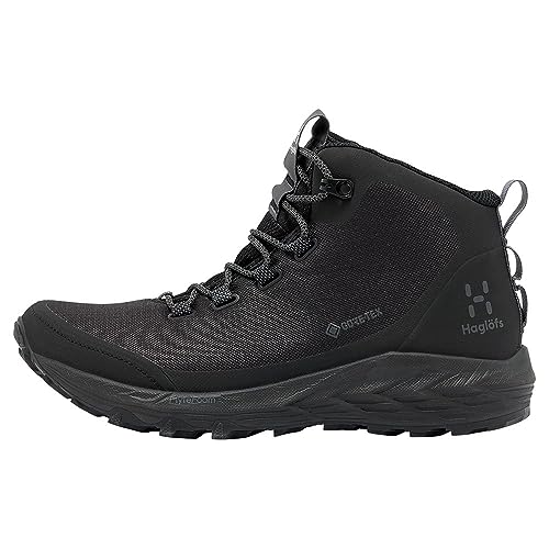 Haglöfs W L.i.m Fh GTX Mid Grigio - Gore-Tex Scarpe da donna super leggere ad alte prestazioni, Gore-Tex, taglia EU 4