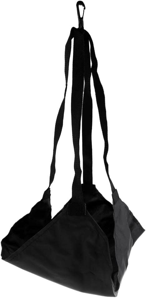 Swim Resistance Belt with Drag Parachute - Swim Training Device for Quick Full Body Improvement - Adjustable Neoprene Belt - Suitable for Adults & Children - Black + Blue, as described