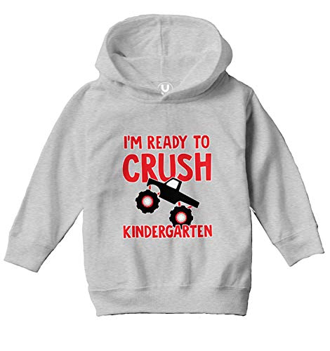 I'm Ready to Crush Kindergarten - Back to School Toddler/Youth Fleece Hoodie