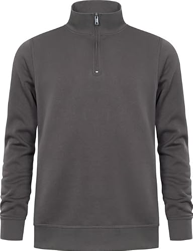 Sweatshirt mit Reißverschlusskragen Promodoro