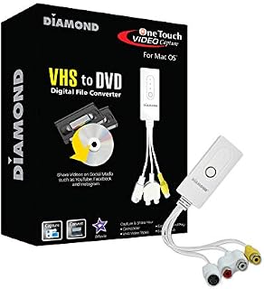 Diamond Multimedia VC500MAC USB 2.0 One Touch VHS to DVD Video Capture Device