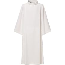 BLESSUME Church Priest Liturgical Alb Robe