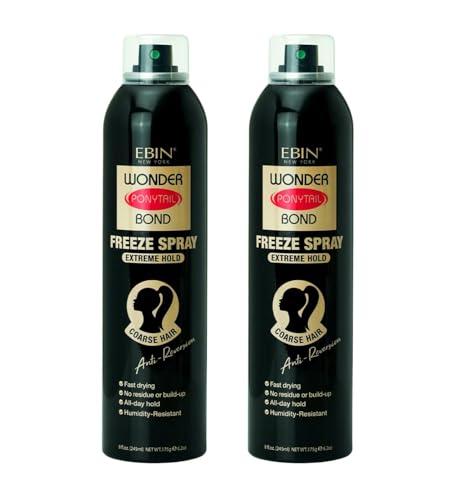 Spray fijador para cabello Wonder Ponytail 2 pack miniatura 1