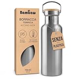 Borraccia Termica 750ml | Bottiglia Acciaio Inox | Bevande Calde E Fredde | Bottiglia Termica 750 Ml | Borraccia Ecologica | Bottiglia Termica 750ml | Boraccia Scuola| Reusable Bottle | Bambaw