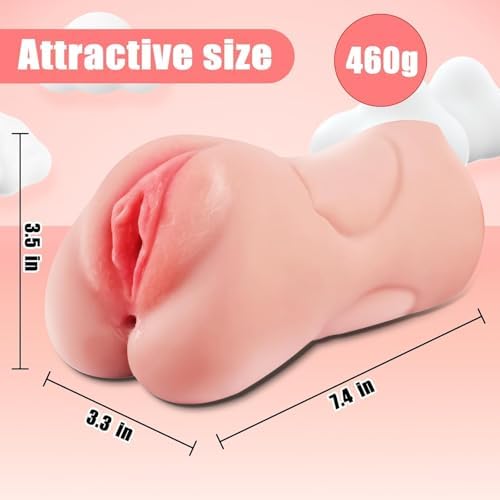 3 in 1 Pussy Pocket Double Sided Male Masterburbatar Hands Free Pocket Puzzy Silicone Underwear RA-02 - 4
