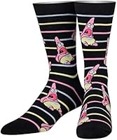 Cool Socks, Unisex, Nickelodeon, SpongeBob SquarePants, Crew, Cartoon Silly 90s Fun