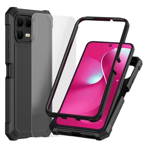 Ailiber T-Mobile REVVL 8 Pro Case with Screen Protector Cover