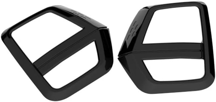 Car Front Bumper Fog Light Air Vent Trim Cover Compatible with Chevrolet Colorado 2023 2024 2025+ Accessories (Glossy Black)