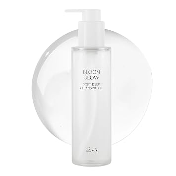 KOY Bloom Glow Soft Deep Cleansing Oil 5.07 fl oz, Makeup Remover, Deep Pore & Blackhead Cleanser, Skin Soothing, Hydrating with low irritation for All Skin Type