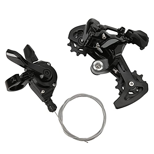 Bike Rear Derailleur, Durable Aluminum Alloy Bike Speed Transmission 12 Speed Mountain Bike Thumb Derailleur Rear Derailleur Cycling Accessory #TOP9