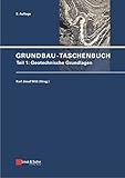 grundbau  Grundbau-Taschenbuch, Teil 1: Geotechnische Grundlagen
