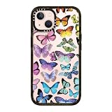 CASETiFY インパクトケース iPhone 13 - Butterfly Rainbow - クリア ブラック