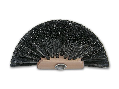 Schulz - Für den Menschen & Sein Haus! - Halbmond Besen - Rosshaarmischung - Spinnenbesen/Wandbesen/Multibesen