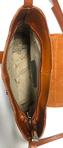 Lagaksta Isabella Leather Crossbody Bag Tan Cognac #TOP3