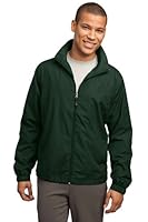 Algopix Similar Product 6 - SportTek FullZip Wind Jacket L Forest