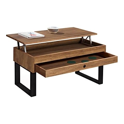 HOGAR24 ES Vanir - Mesa de Centro Elevable Cajón Deslizante Cover