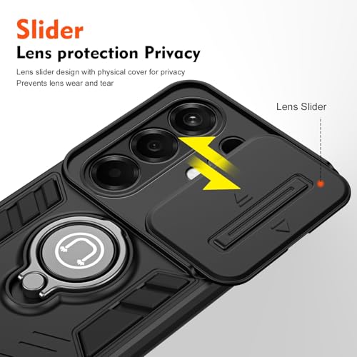 Protection Tecno Camon 50 4G robuste noire anti-chute pour activités extérieures