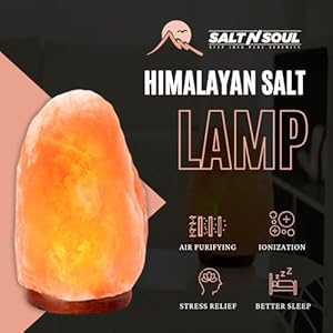 Himalayan salt lamp with dimmer switch 78 inch 67 lbs dimmable lamp natural crystal salt lamp night light  urban country home decor