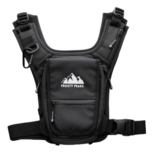 FROSTY PEAKS Chest Pack for Active Days
