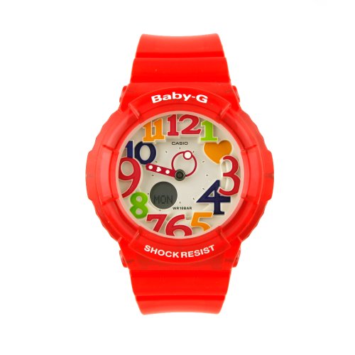 Casio Women's BGA131-4B Baby-G Marine Resort Red Digital Watch