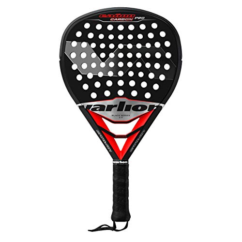 Pala de pádel Varlion Cañon Carbon Pro Black 2.0, Peso 350-360 gr