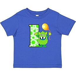 inktastic 1st Birthday Monster Baby T-Shirt 12 Months Royal Blue 21d5a