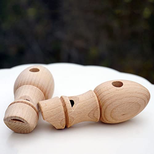 Beavorty Slide Whistle Wooden Train Whistle Diy Whistle Toy Musical Instrument Toy Diy Painting Educational Toy Noisemakers Cheering Props Birthday Party Game Supplies Bird Whistle #TOP3