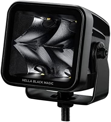 Hella 1FA 358 176-861 LED-Reflektor dalekosiężny - Black Magic Cube 32" - 12/24V - Oprawa/przykręcany - Oświetlenie dalekosiężne - Przewodu: 500[mm] - 40 W - 3.000 lm - Wtyczki: Wtyczka DEUTSCH