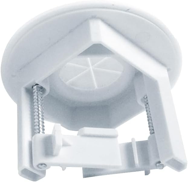 Construct Pro Speedy’Z Screw-in Cable Pass Through Port – White, 1.125" Inner Diameter, 2.5" Outer Diameter (2 Pack)