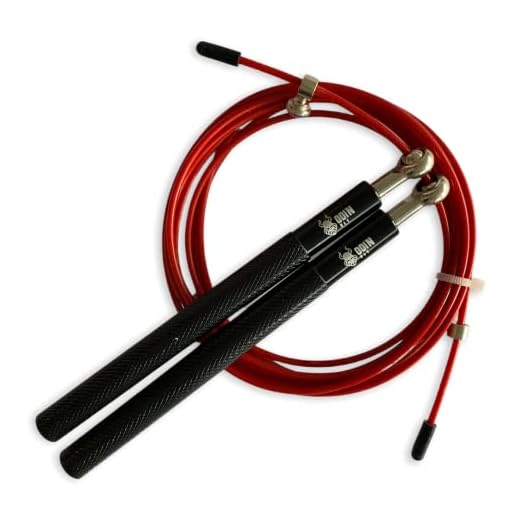 Corda de Pular Speed Rope Alumínio 2 Rolamentos Odin Fit