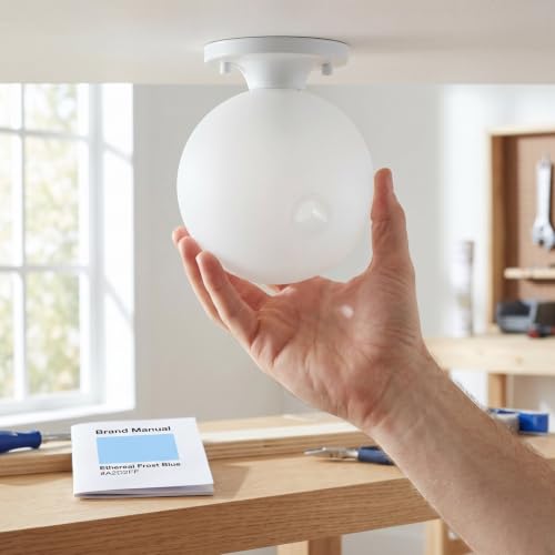 Homoyoyo 2Pcs Frosted Acrylic Globe Lamp Shade G9 Replacement Light Cover by Homoyoyo - Used condition - Image 3