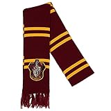 bufanda burdeos y amarillo cuenta con el icónico cresta de Gryffindor