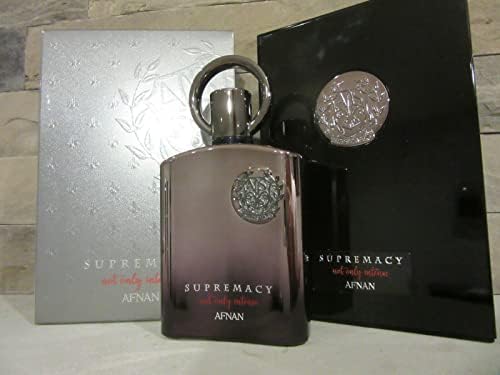 Afnan Supremacy Not Only Intense -Extrait De Parfum 100ml Spray - Spray Perfume - Fresh Lovely Perfume Men - Afnan Long lasting Perfume - Perfect Present - Edp 100ml