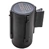 US Weight Magnetic Wall Mount with 7.5 Black Retractable Belt with Safety Braking System