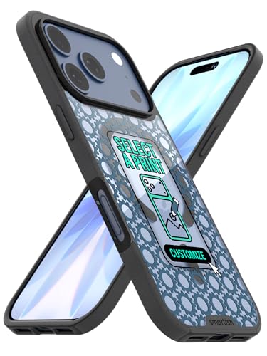 Image of Smartish iPhone 17 Pro MagSafe Clear Case - Gripmunk Magnetic Slim Case [Lightweight + Protective] Anti-Yellowing Thin Grip Clear Cover for Apple iPhone 17 Pro - Clearly Clear - Custom Print