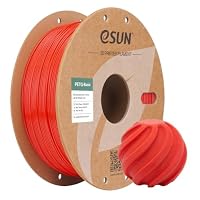 eSUN Hohe Zähigkeit PETG Basic 1.75mm Filament, Rot, 1KG – Ansicht 1