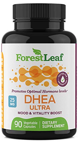 DHEA 25mg Daily Supplement for Men and Women – Promotes Optimal Hormone Level