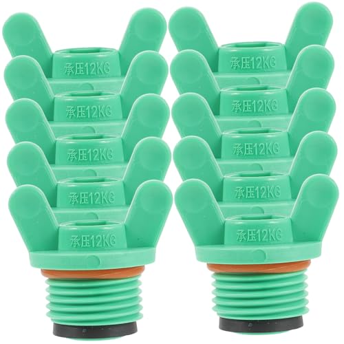 BCOATH 10piezas Tapones De Plástico para Extremos De Manguera Reemplazables Tapones De Manguera para Jardín Tapón De Tubería De Jardín Multiuso